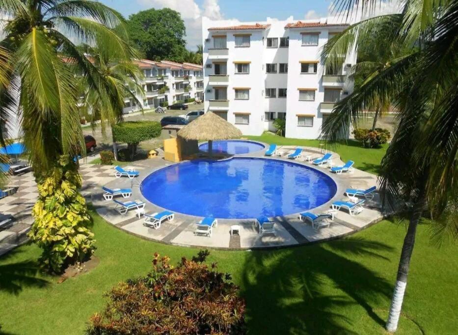 Апартаменти Magnifico Departamento, Cocina Equipada, 2 Recamaras 2 Banos , Hasta 6 Personas, 3 Albercas, Playa A 50 Mts Wifi, Aire Acondicionado Мансанільйо Екстер'єр фото