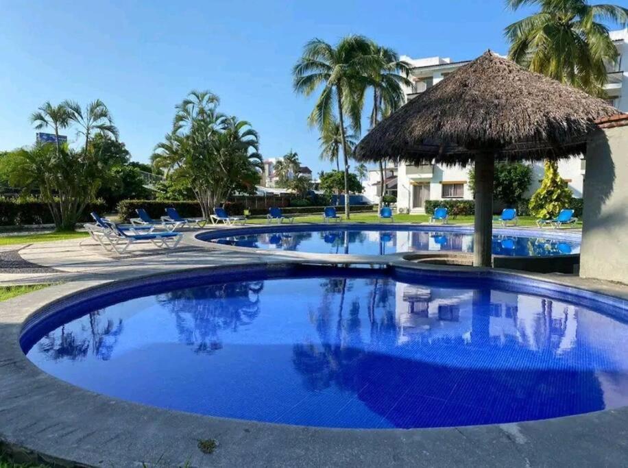 Апартаменти Magnifico Departamento, Cocina Equipada, 2 Recamaras 2 Banos , Hasta 6 Personas, 3 Albercas, Playa A 50 Mts Wifi, Aire Acondicionado Мансанільйо Екстер'єр фото