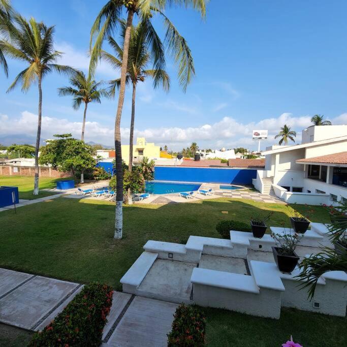 Апартаменти Magnifico Departamento, Cocina Equipada, 2 Recamaras 2 Banos , Hasta 6 Personas, 3 Albercas, Playa A 50 Mts Wifi, Aire Acondicionado Мансанільйо Екстер'єр фото