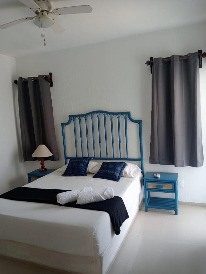 Апартаменти Magnifico Departamento, Cocina Equipada, 2 Recamaras 2 Banos , Hasta 6 Personas, 3 Albercas, Playa A 50 Mts Wifi, Aire Acondicionado Мансанільйо Екстер'єр фото